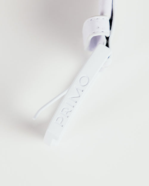 White Pro Braided Belt