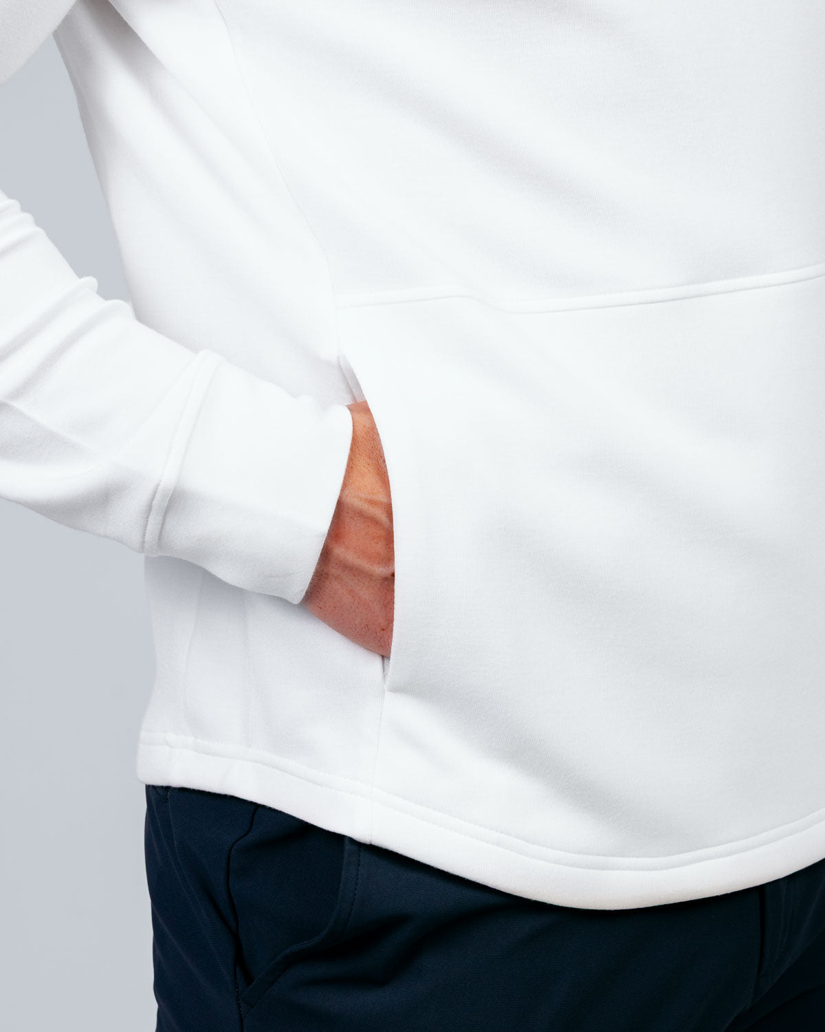 White CoreSoft Hoodie