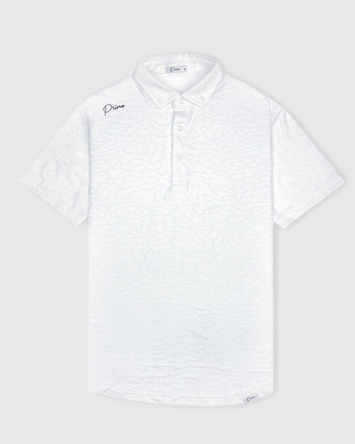 White Luxe Classic Polo