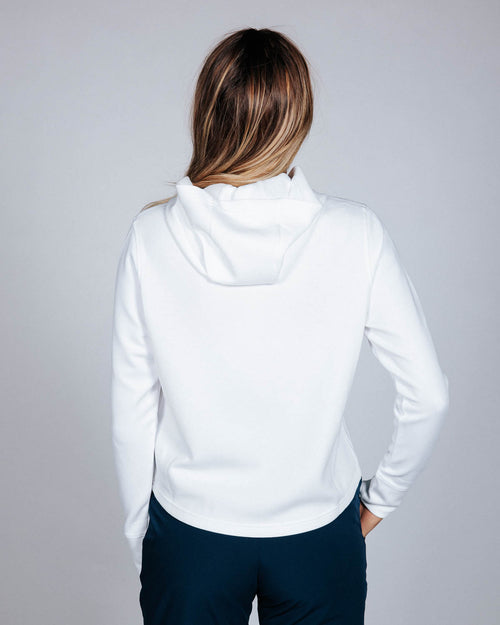 Women's White Hoodie