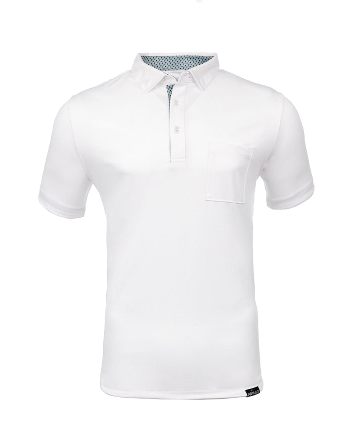 Primo Classic Polo - White (Pocket)