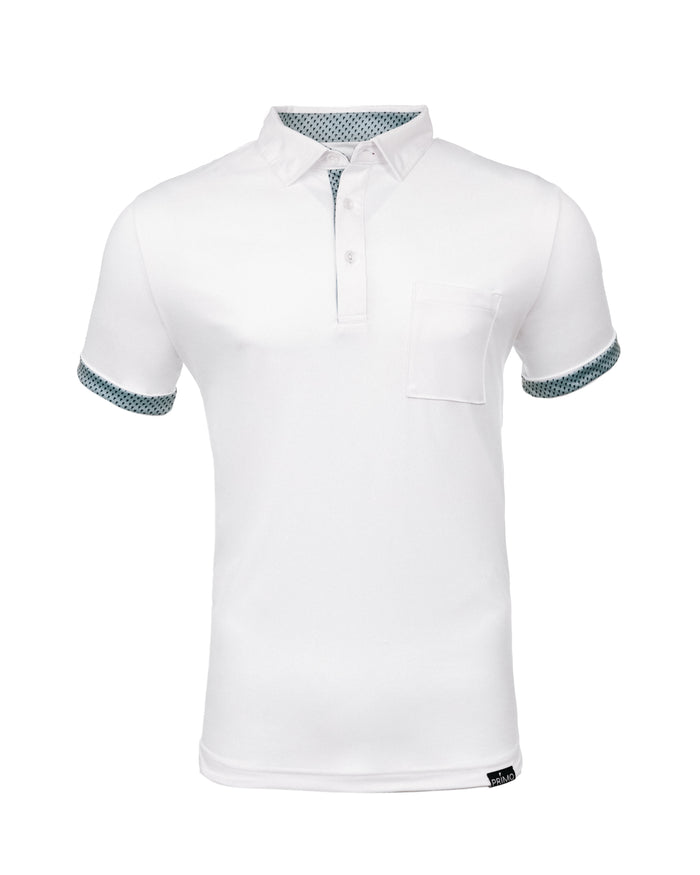 Primo Classic Polo - White (Pocket)